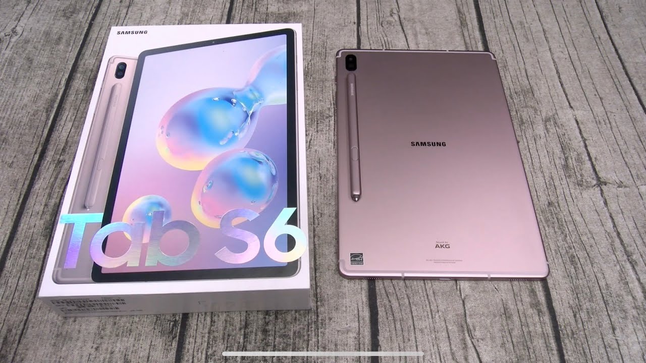 Ananiver شراب الشعير نادلة  Samsung Galaxy Tab S6 - Unboxing and First Impressions - YouTube