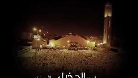 سورة الحاقة بكى فيها الشيخ ياسر الدوسرى و ابكى المصلين