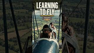 The Terrifying Realization of a First Solo Flight #16mmfilm #history #archivefilm