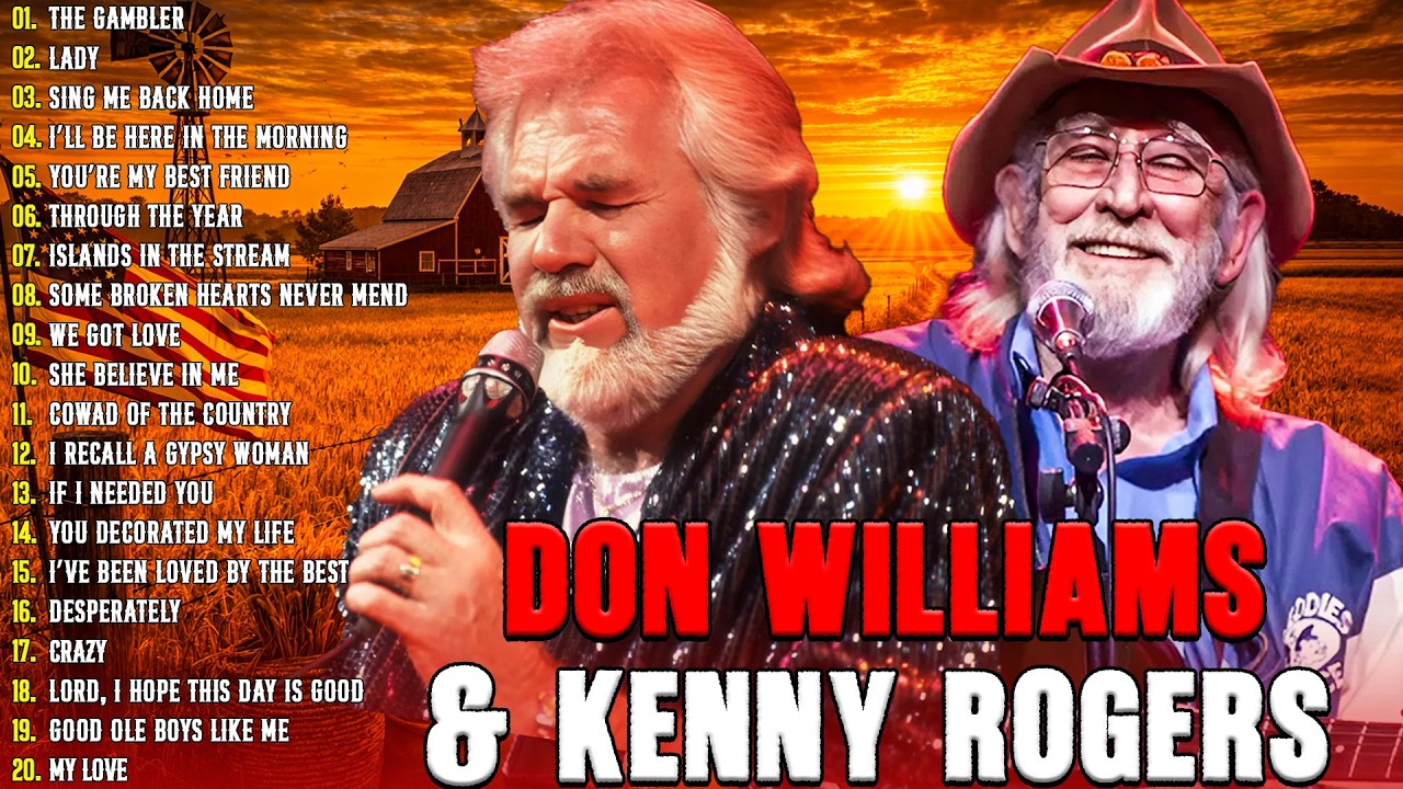 Kenny Rogers & Don Williams – Country Legends 2026 🤠🎶Greatest Classic Country Hits of All Time 