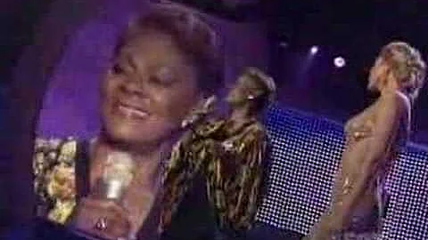 Lucy Lawless and Dionne Warwick