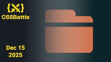 CSSBattle Daily Challenge December 15 2025