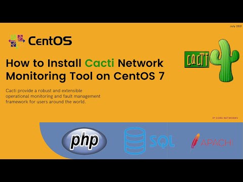 How to Install Cacti Network Monitoring Tool On CentOS 7