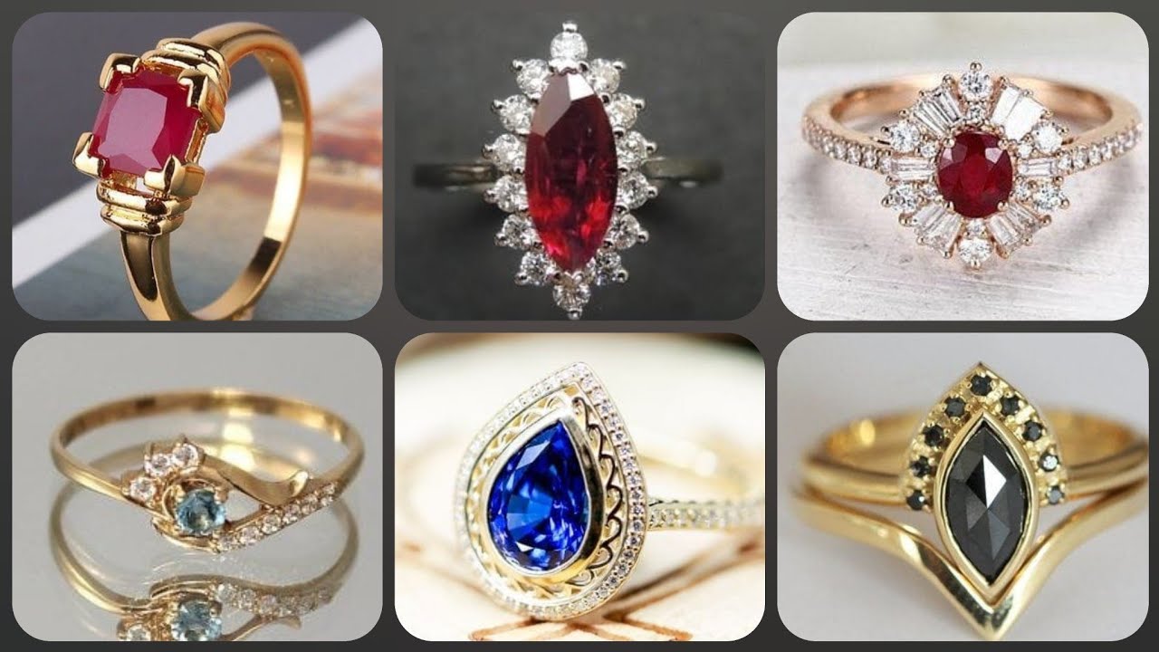 Latest Diamond Rings Designs with PRICE - YouTube
