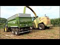 Mais häckseln 2020 Krone Big X 850 - Lohnunternehmen Müller | Chopping Corn Silage Harvest - AE