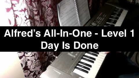 Day is Done - Alfred