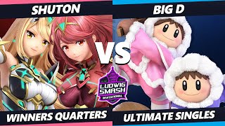 Ludwig Invitational - Shuton (Pyra Mythra) Vs. BigD (Ice Climbers) SSBU Ultimate Tournament