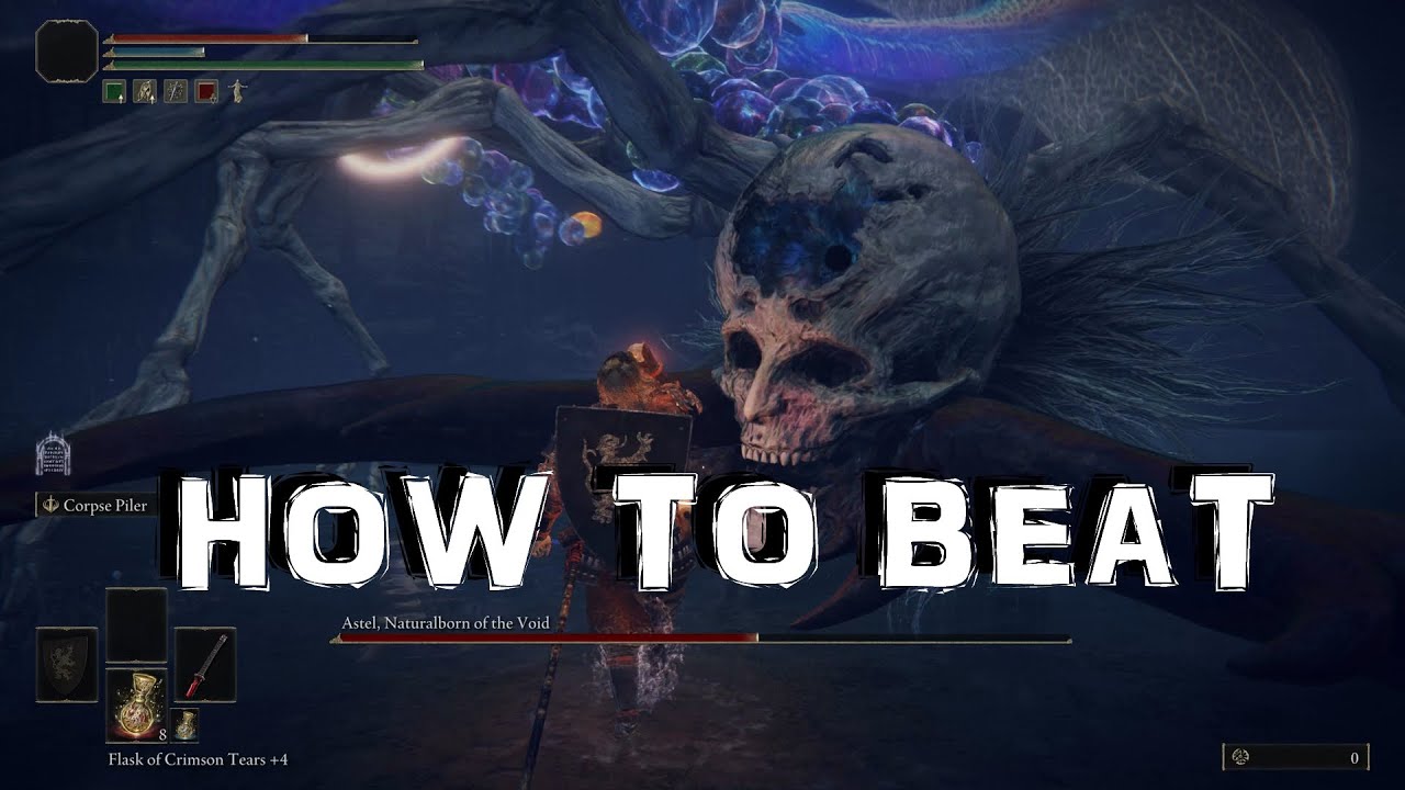 Elden Ring How to Beat Astel, Naturalborn of the Void BOSS YouTube
