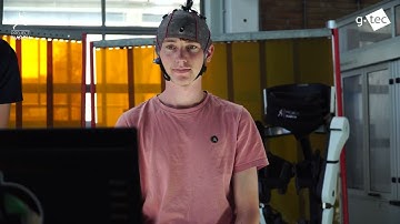 Controlling an Exoskeleton with EEG signal using a gNautilus Amplifier