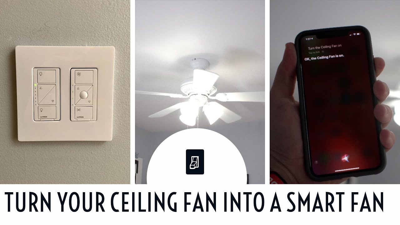 Lutron Caseta Smart Fan Control Review Youtube