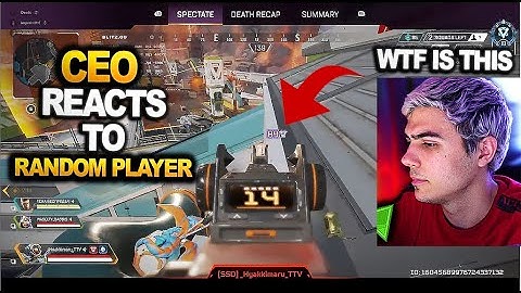 TSM Imperialhal watches and reacts to a random player who killed him ( apex legends )