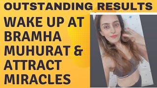 Bramha muhurta miracles & success it can bring in our lives 💕 #lawsofattraction #abundancemindset
