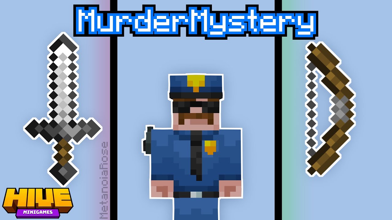 [100 levels] Chill Games of Murder Mystery, The Policeman Costume | The Hive, mcbe [un-edited]