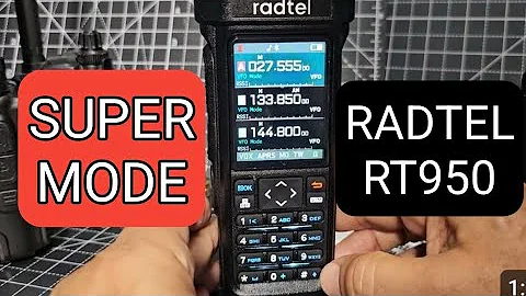 Radtel RT-950 Super Mode 