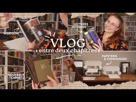 Readings, New Notebooks, Stationery & Orders | VLOG between two chapters
