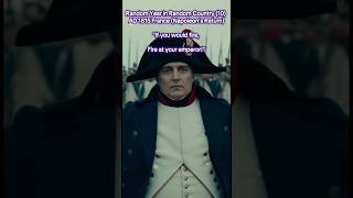 Random Year in Random Country (10) — AD 1815 France (Napoleon’s Return) #ai #history #france