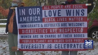 Longmeadow Anti-Racist Coalition hosts standout