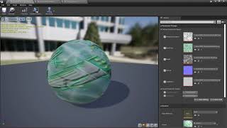 Free #Unreal Engine editor blueprint sample: create material instance from BaseColor texture
