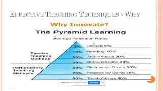 Webinar - Effective Teaching Techniques