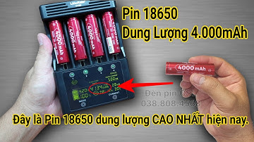 Pin 18650 Dung lượng cao nhất hiện nay (Vapcell N40)