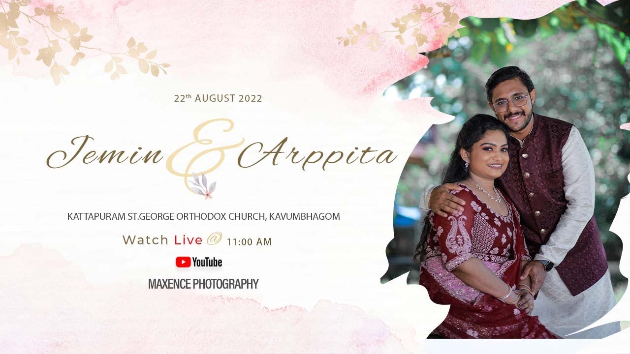 JEMIN + ARPPITHA | WEDDING DAY | 22 AUGUST ,2022 | MAXENCE PHOTOGRAPHY ...