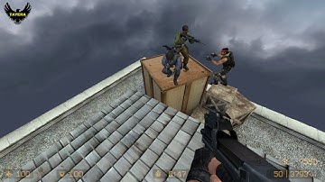 ZOMBIE ESCAPE ROUND ON COUNTER-STRIKE: SOURCE, map: ze_rooftop_madness, CSS