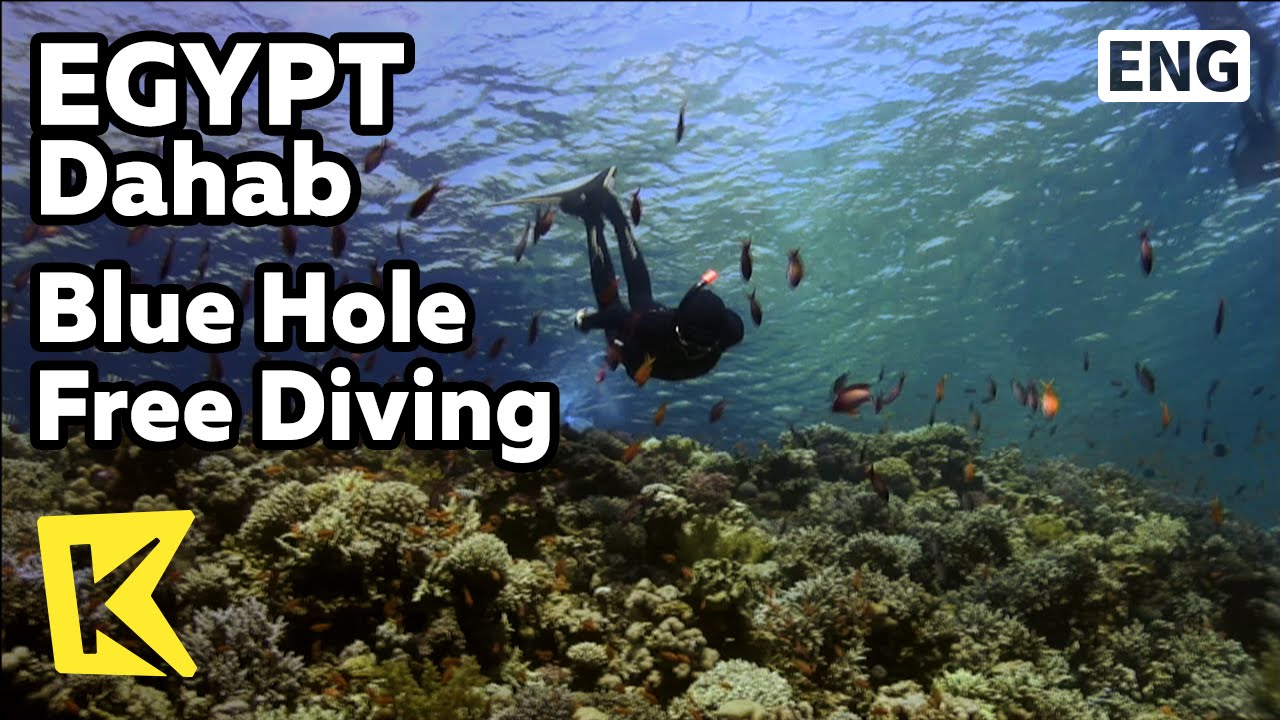 【K】Egypt TravelDahab[이집트 여행다합]블루 홀, 프리다이빙/Blue Hole Free Diving/Underwater Cave/Diver/Film