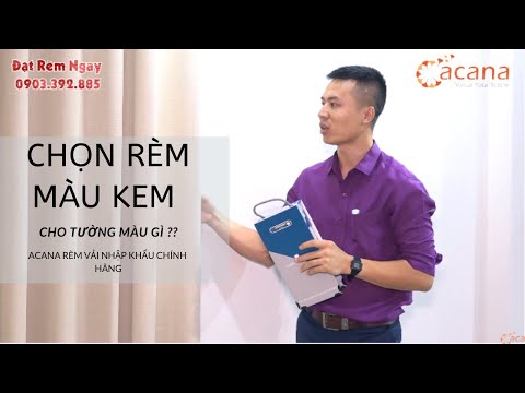 Rèm Cửa Màu Kem - Hướng Dẫn chọn rèm màu Kem  ( Begie ) - Rèm Cửa Acana