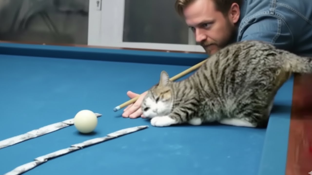 Когда кошки начинают копировать людей 😂🐾 Смешные моменты с кошками