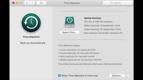 Quick Fix Time Machine preparing to back up long hang fix