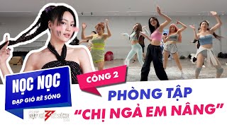 Tập luyện cùng Team Chị ngả em nâng tại phòng tập || Nọc Nọc đạp gió rẽ sóng