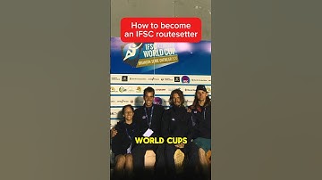 How to become an IFSC ROUTESETTER #bouldering #competitionclimbing #setting