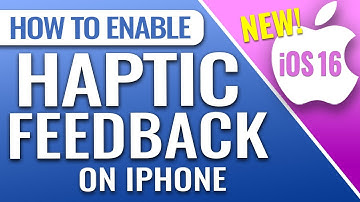 How To Turn On Haptic Feedback for iPhone Keyboard New iOS 16 Update