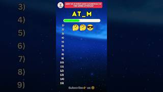 Guess the 15 science words alphabetically by their missing letters 🤔