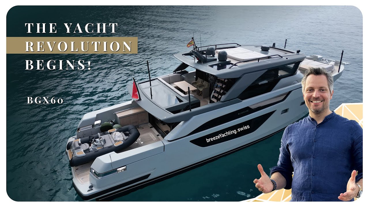 Bluegame BGX60 ПРОДАН - Обзор яхты 
