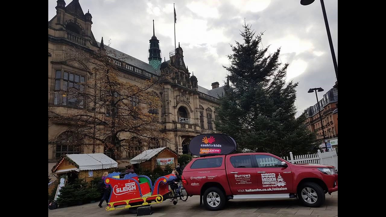 Hallam FM Cash for Kids Mission Christmas 2016 YouTube