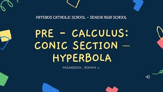 PRE CALCULUS HYPERBOLA TRANSFORMING EQUATION