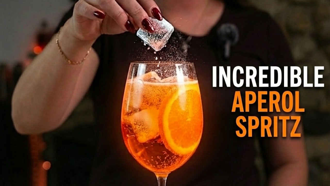 The INCREDIBLE Aperol Spritz | HOW TO MAKE