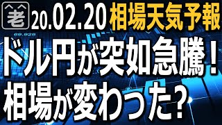 突如として始まったドル高(円安)。ドル円だけでなくクロス円は軒並み円安となり価格のレンジが変わった。これは一時的なものなのか？上昇トレンドができるのか？ドル高の一方で明日以降も日本株は売られるのか？