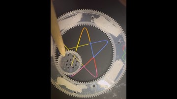 How many triangles were drawn?#spirograph #stisfying #magic #ruler #2024 #trendingshorts