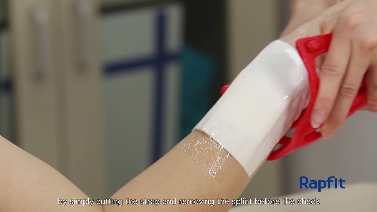 Rapfit Themoplastic  Adjustable Wrist Fracture Splinting Cast Newest Technology