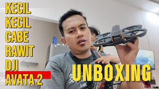 14 JT CUMA DAPET INI ??? UNBOXING DRONE DJI AVATA 2