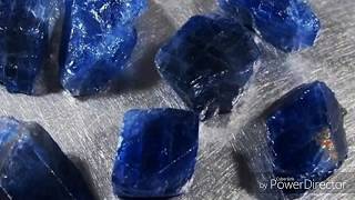 حجر الياقوت الأزرق أو الزفير ومعلومات عن الياقوتيات - YouTube