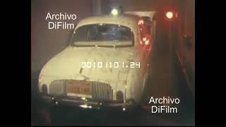 Renault Gordini car - Factory test in Argentina 1966 ARCHIVE FOOTAGE