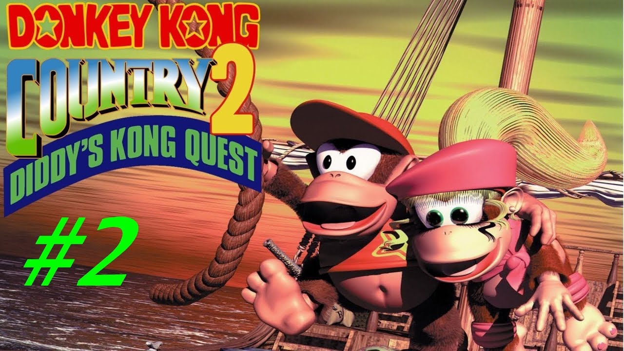 (SNES) Longplay - Donkey Kong Country 2: Diddy's Kong Quest - #2 - YouTube