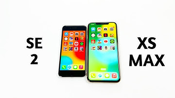 iPhone SE 2 vs iPhone Xs Max - Speed Test