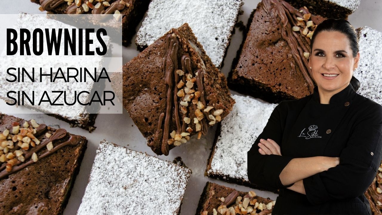 Brownies Saludables Que No Creerás Que Son Sin Azúcar!