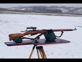 Стрельба  на 1000 м. /1000 meters 91/30 russian sniper rifle shooting (1944 Izjevsk+ PU)