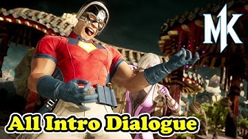 Peacemaker All Intro Dialogue with All Characters in Mortal Kombat 1