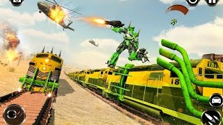 Train Robot Car Game - Robot Transforming Games | robot game robo new game robot fight game train ga screenshot 5